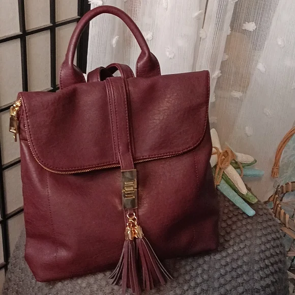 Miztique | Bags | Miztique Dark Purple Backpack Nwot | Poshmark
